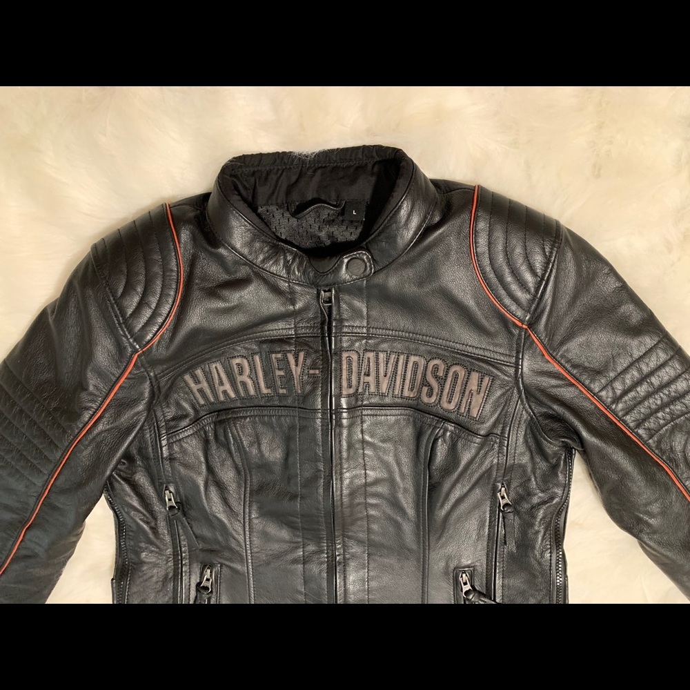 Harley Davidson Women’s Leather Riding Jacket
